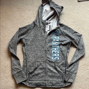 NFL Team Apparel Carolina Panthers Zip-Up Hoodie